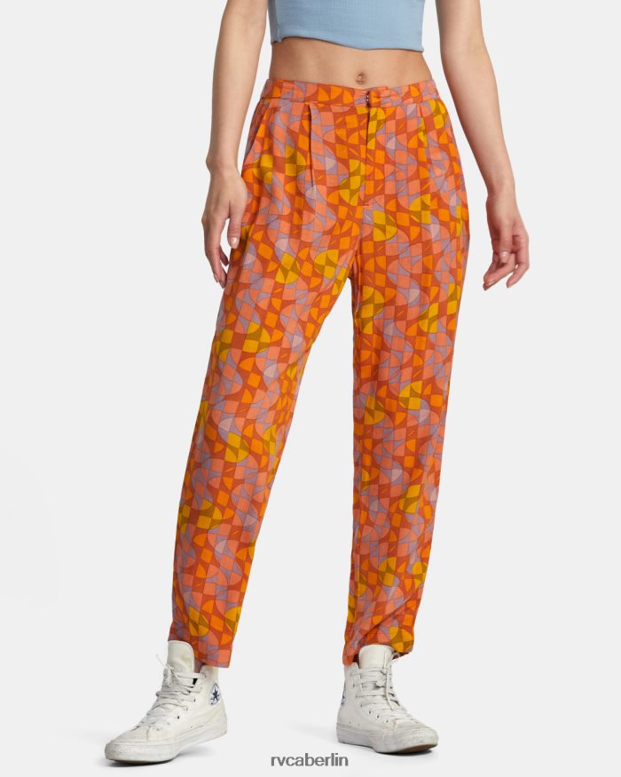 RVCA Blip-Hose BF4L8X1259 Kleidung Sandelholz Frauen