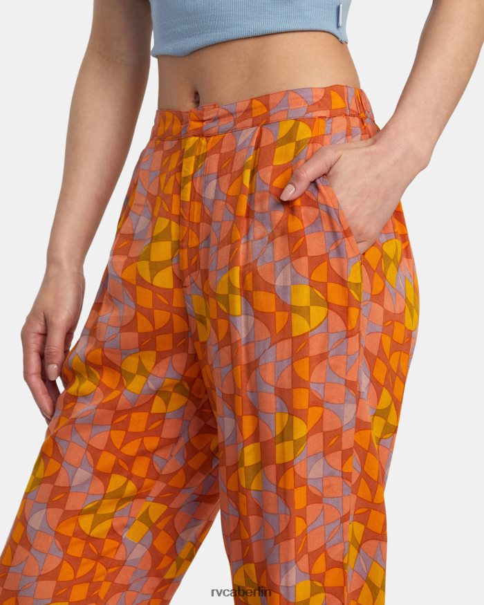 RVCA Blip-Hose BF4L8X1259 Kleidung Sandelholz Frauen