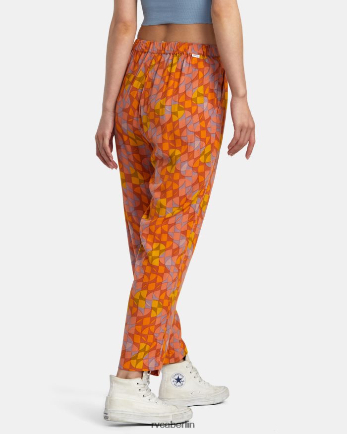 RVCA Blip-Hose BF4L8X1259 Kleidung Sandelholz Frauen