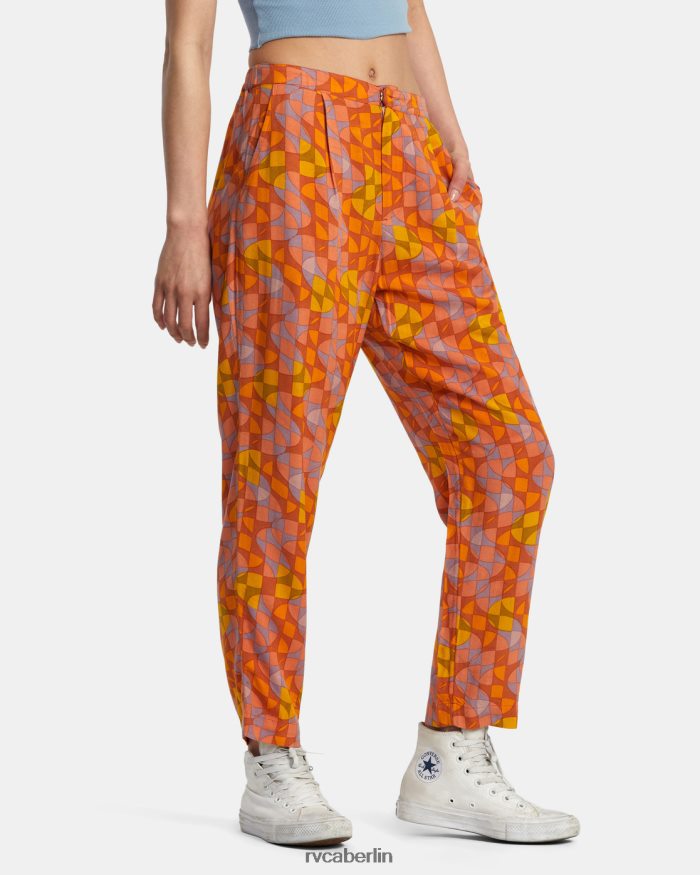RVCA Blip-Hose BF4L8X1259 Kleidung Sandelholz Frauen