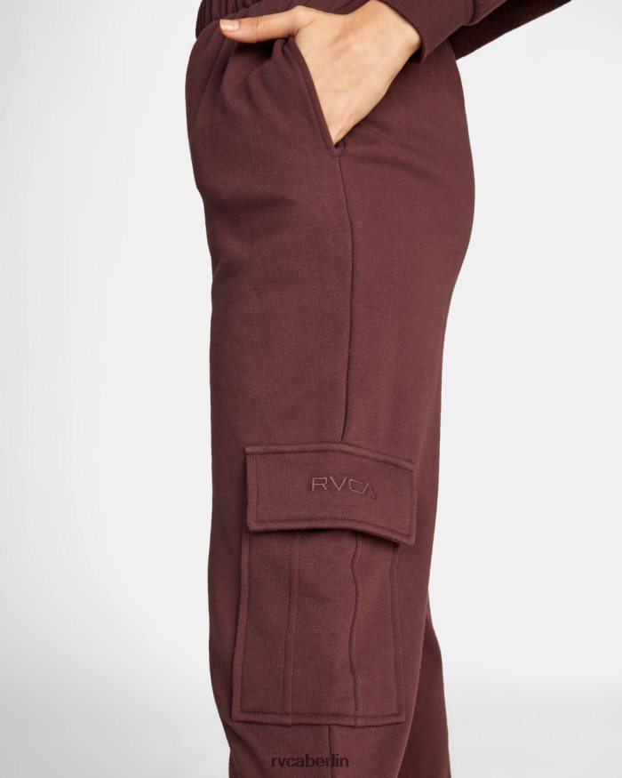RVCA Cargo-Jogginghose zur Probefahrt BF4L8X1689 Kleidung Espresso Frauen