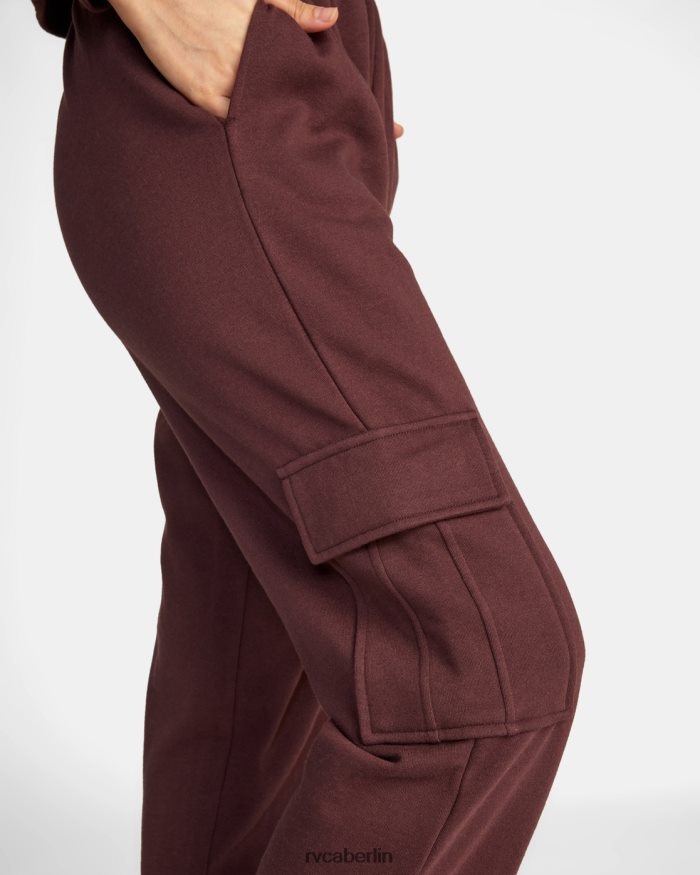 RVCA Cargo-Jogginghose zur Probefahrt BF4L8X1689 Kleidung Espresso Frauen