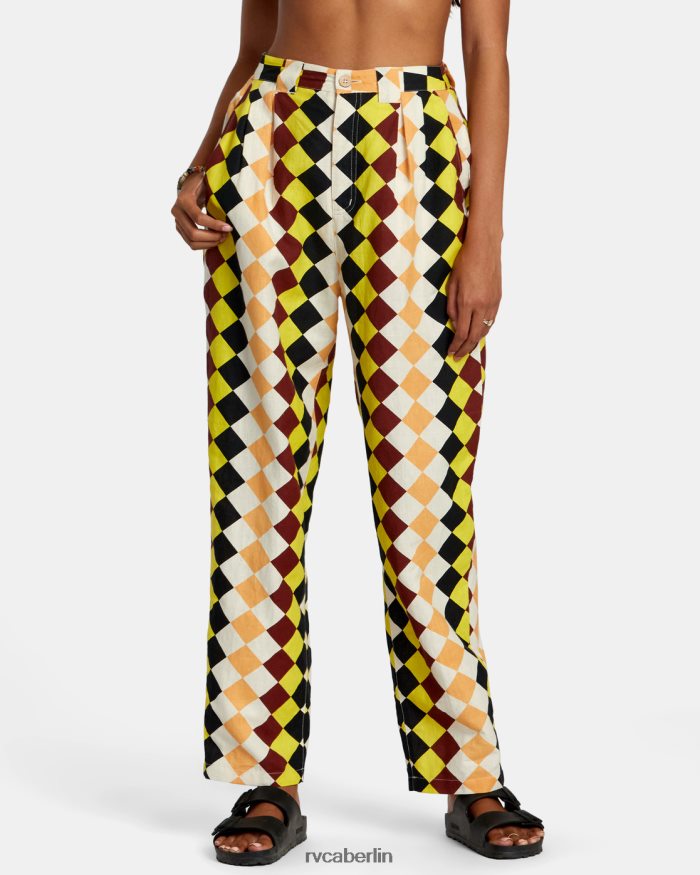 RVCA Greenpacha Peru Hose mit lockerer Passform BF4L8X1142 Kleidung multi Frauen