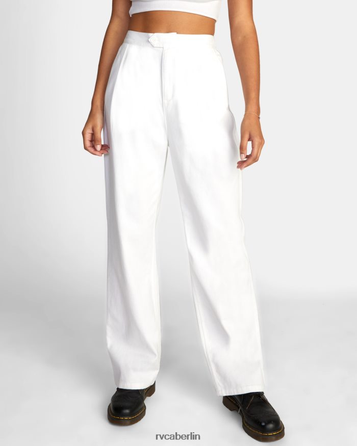 RVCA Pepa-Webhose BF4L8X1692 Kleidung flüstern weiß Frauen