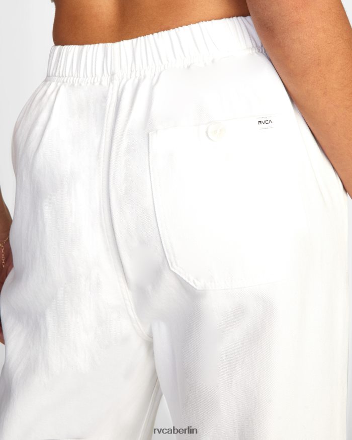 RVCA Pepa-Webhose BF4L8X1692 Kleidung flüstern weiß Frauen