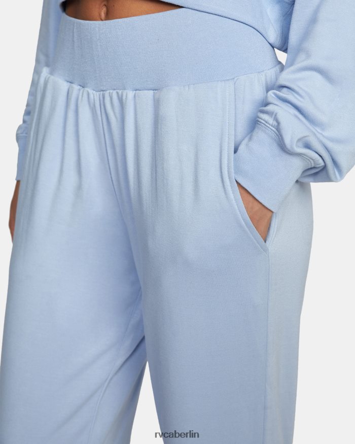 RVCA Rise-Up-Lounge-Hose BF4L8X1714 Kleidung Iris Frauen