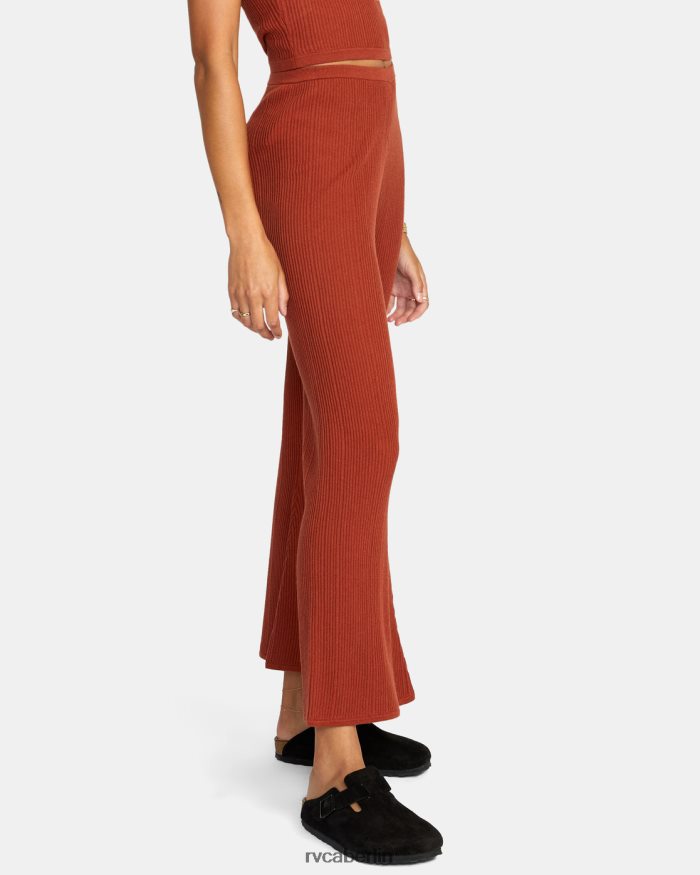 RVCA Swerve-Schlaghose BF4L8X1563 Kleidung arabisches Gewürz Frauen