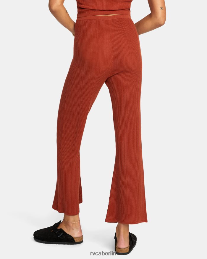 RVCA Swerve-Schlaghose BF4L8X1563 Kleidung arabisches Gewürz Frauen