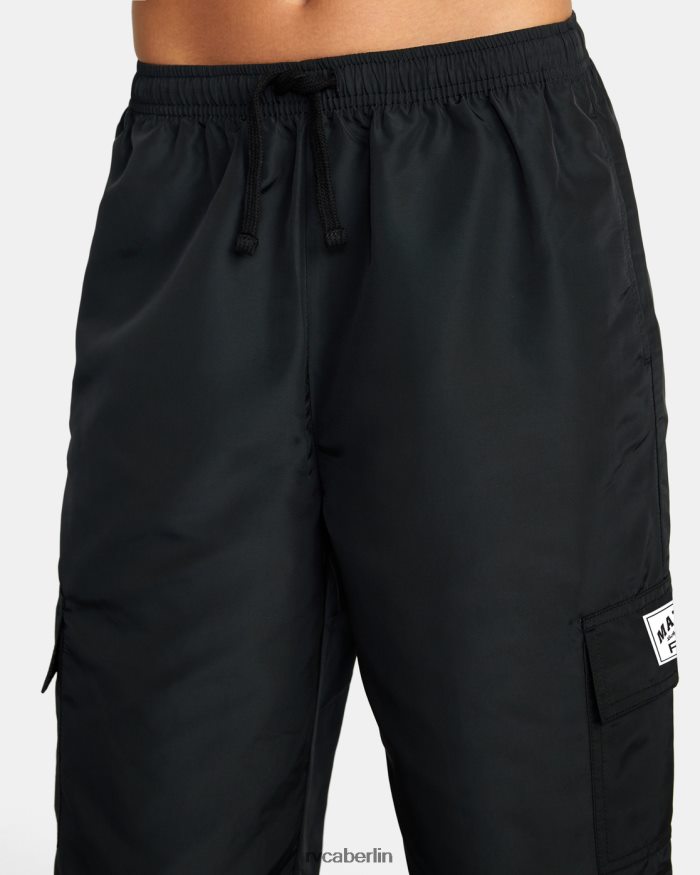 RVCA Swish Cargo-Trainingshose BF4L8X1577 Kleidung Schwarz Frauen