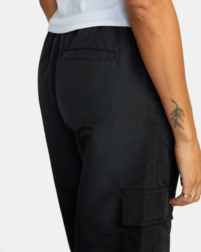 RVCA Swish Cargo-Trainingshose BF4L8X1577 Kleidung Schwarz Frauen