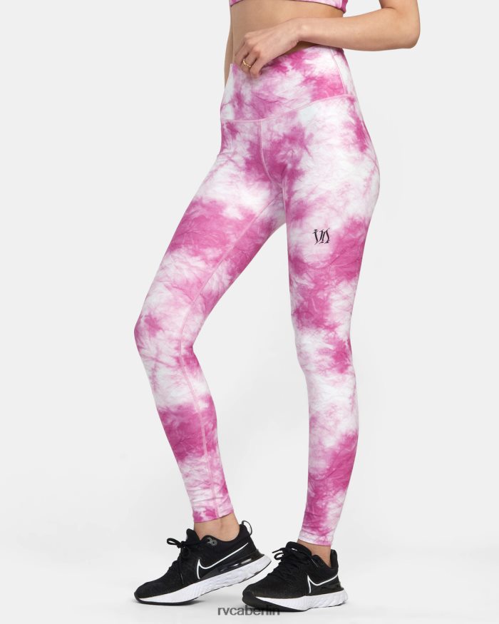 RVCA Thug Rose Essential Leggings mit hoher Taille BF4L8X1388 Kleidung Rosa Frauen
