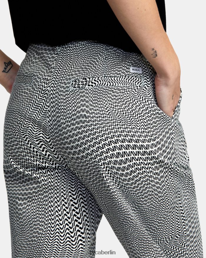 RVCA Wochenend-Stretchhose BF4L8X1728 Kleidung flüstern weiß Frauen