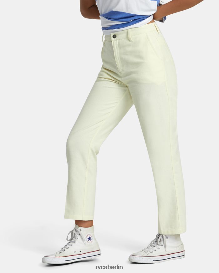 RVCA Wochenendhose aus Baumwolle BF4L8X1208 Kleidung natürlich Frauen