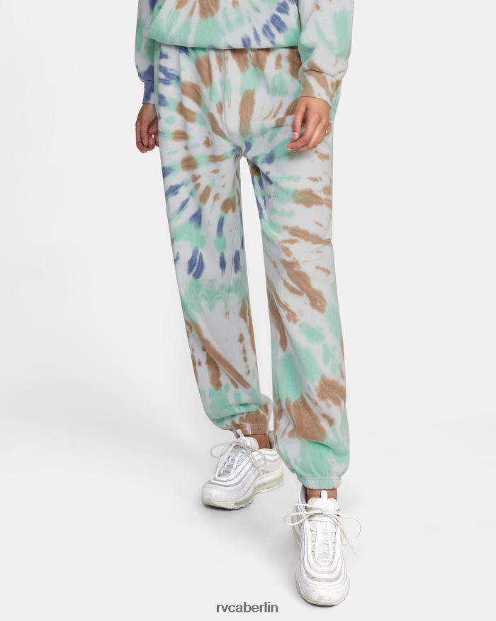 RVCA bis hin zu Batik-Jogginghosen BF4L8X1664 Kleidung Minze Frauen