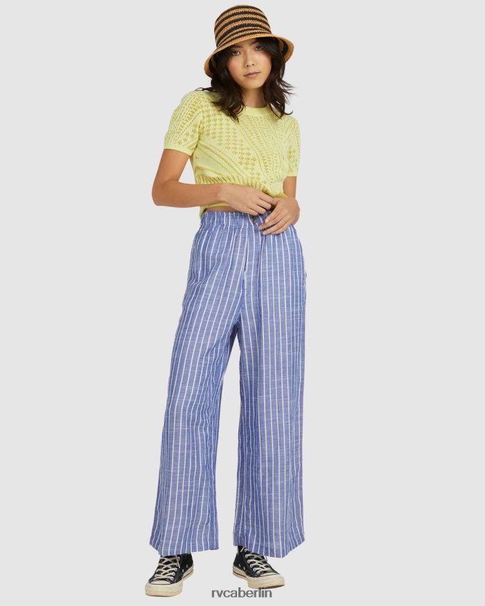 RVCA nautische Hose BF4L8X1676 Kleidung ultramarin Frauen