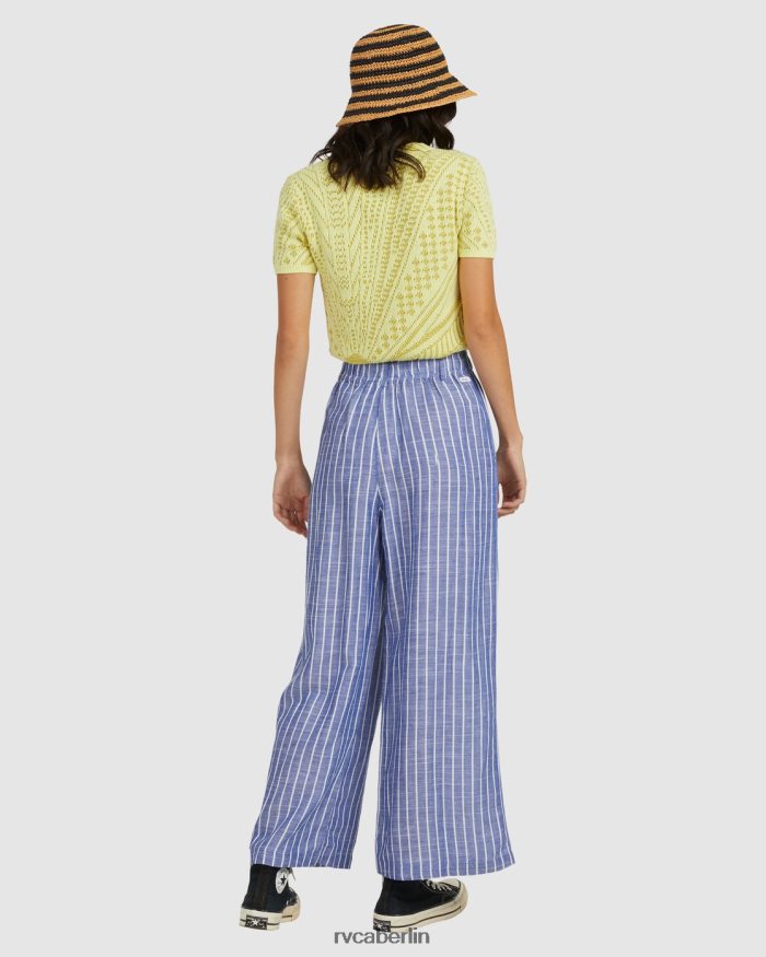 RVCA nautische Hose BF4L8X1676 Kleidung ultramarin Frauen