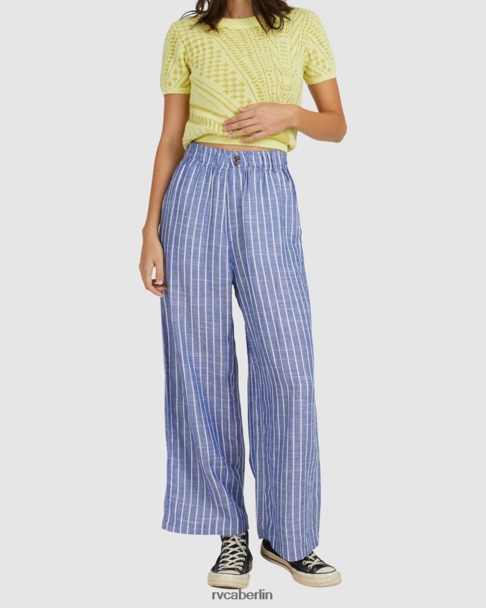 RVCA nautische Hose BF4L8X1676 Kleidung ultramarin Frauen