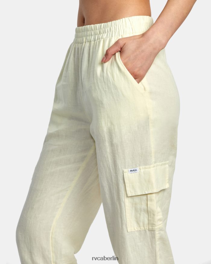 RVCA neue Yume-Cargohose BF4L8X1412 Kleidung Zitrone Frauen