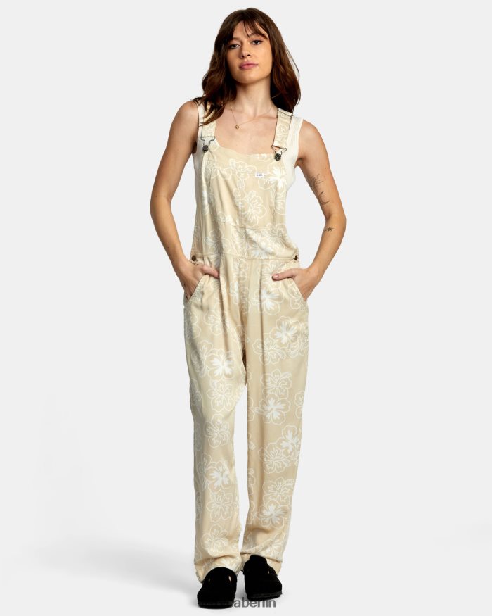 RVCA neue Yume-Overalls BF4L8X1431 Kleidung Wüste Frauen