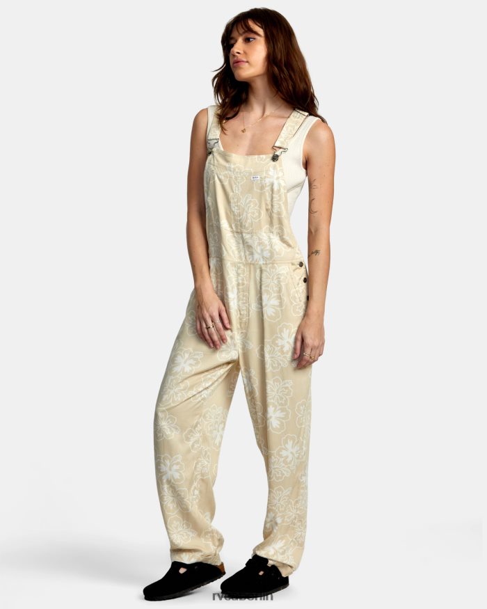 RVCA neue Yume-Overalls BF4L8X1431 Kleidung Wüste Frauen