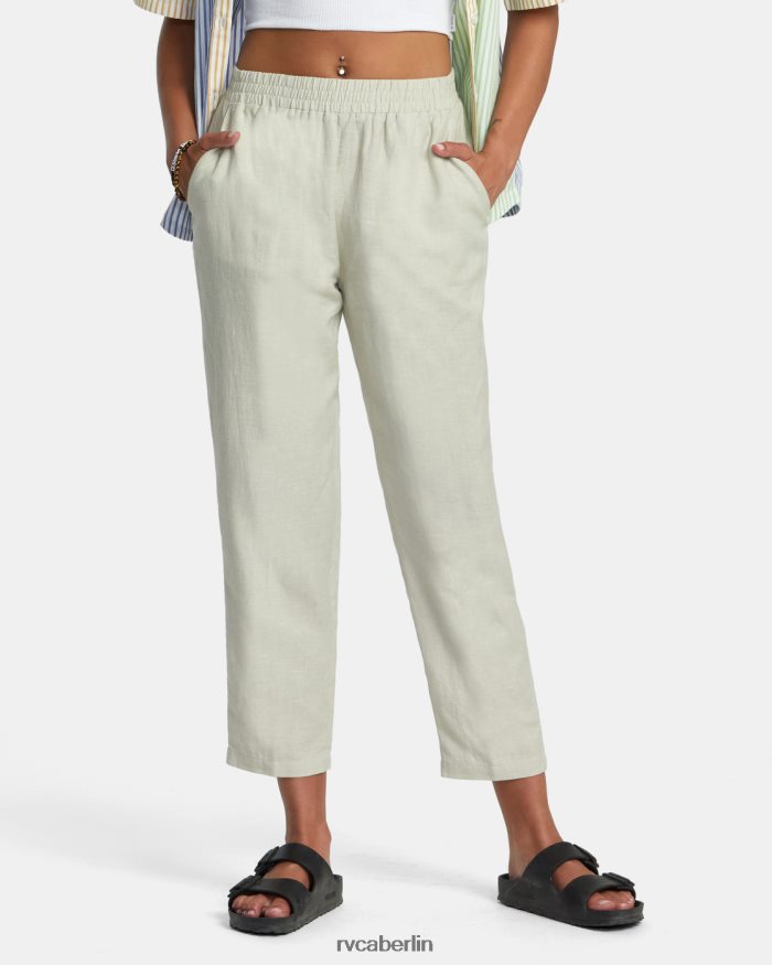 RVCA neue Yume-Webhose BF4L8X1128 Kleidung Kreide Frauen