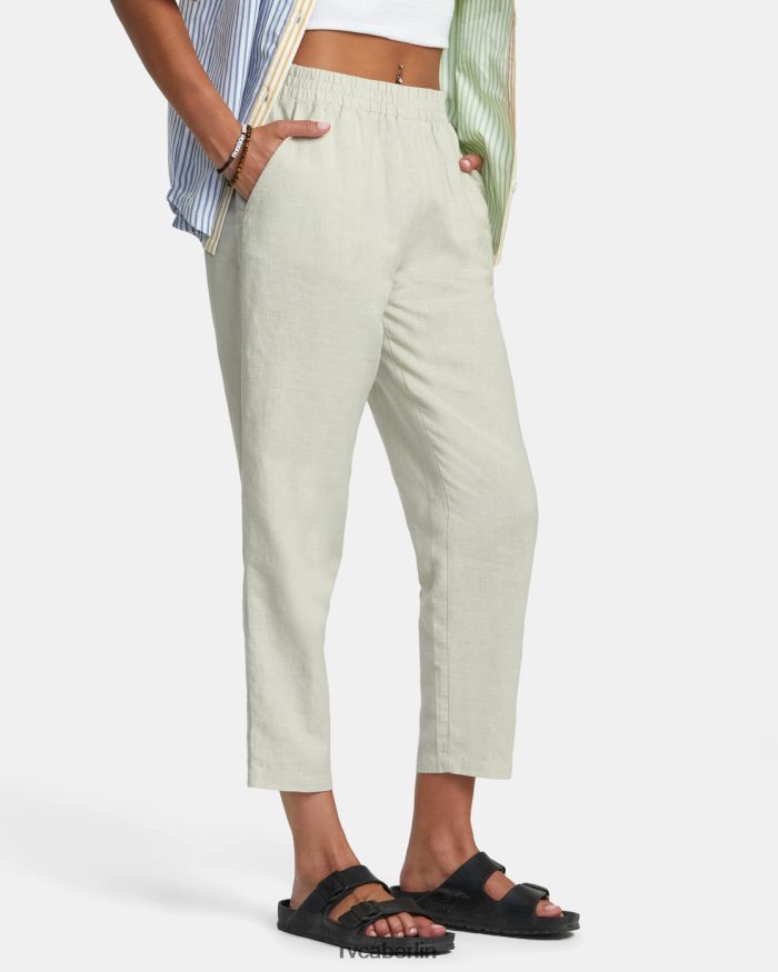 RVCA neue Yume-Webhose BF4L8X1128 Kleidung Kreide Frauen