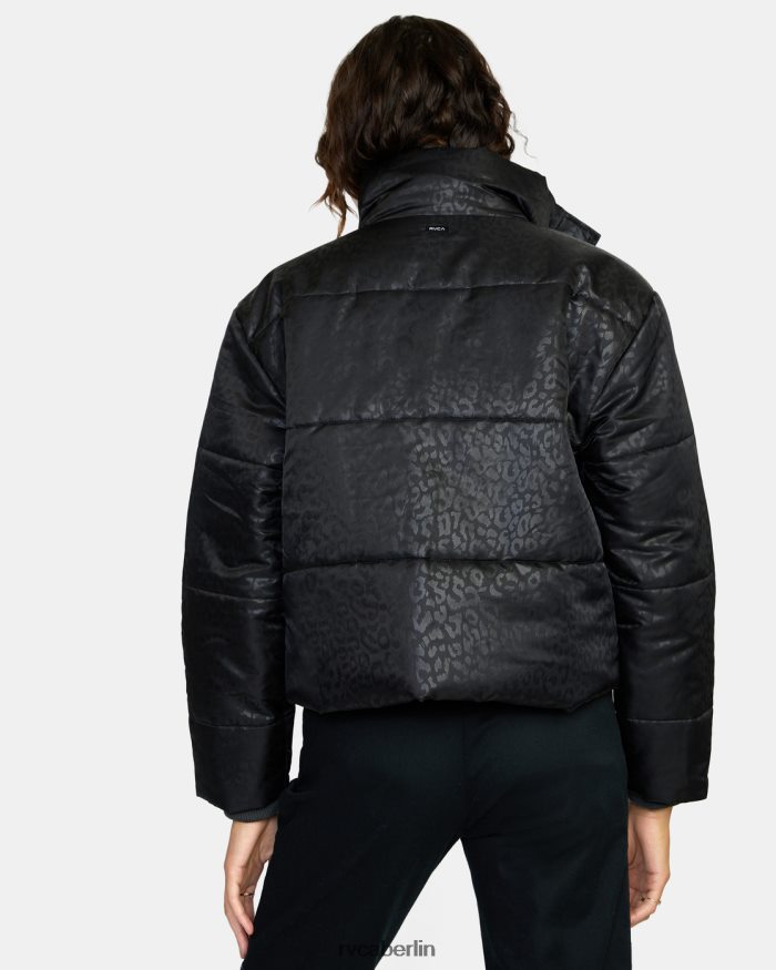 RVCA Eezeh-Pufferjacke BF4L8X1699 Kleidung Schwarz Frauen