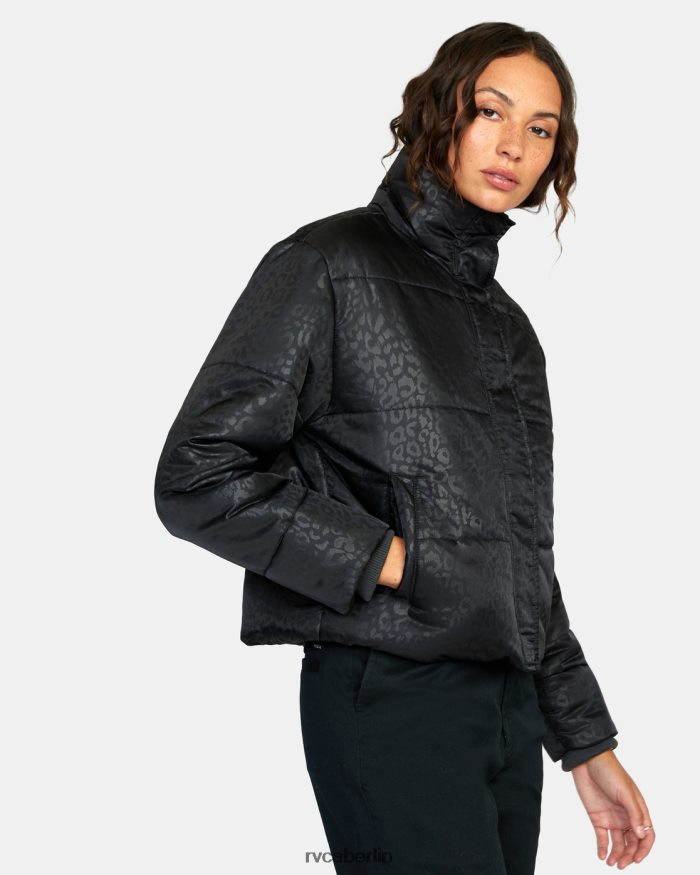 RVCA Eezeh-Pufferjacke BF4L8X1699 Kleidung Schwarz Frauen