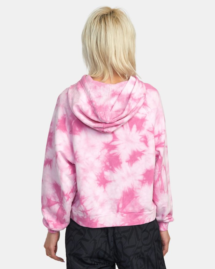 RVCA Kapuzenpullover mit Kapuze von Thug Rose BF4L8X1401 Kleidung Rosa Frauen