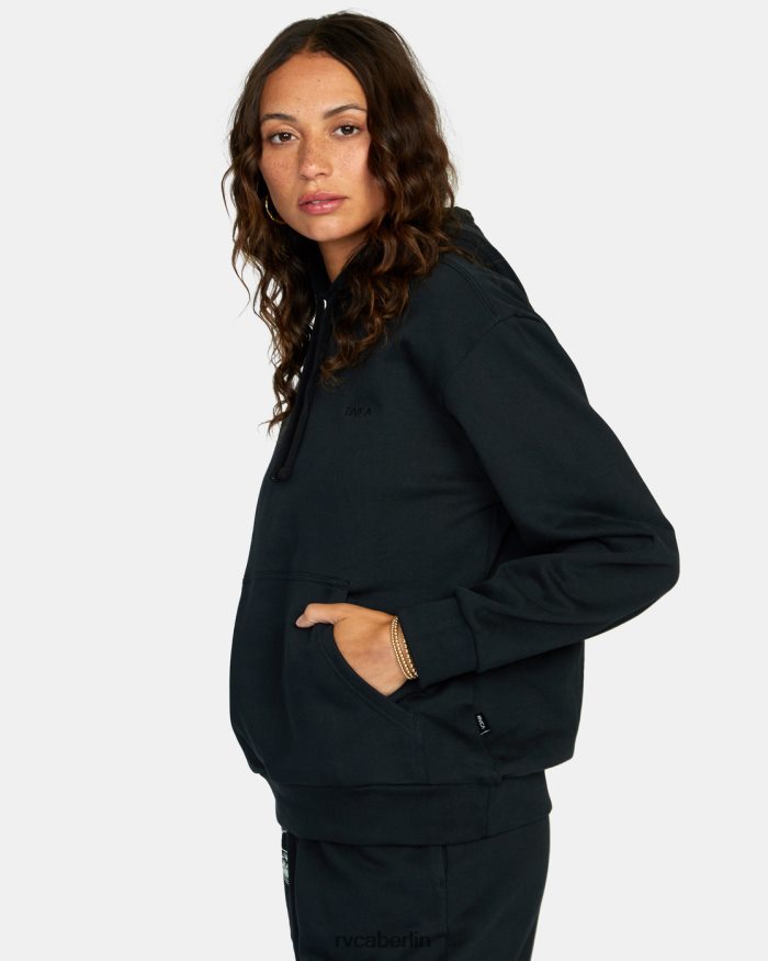 RVCA PTC-Kapuzenpullover BF4L8X1713 Kleidung Schwarz Frauen