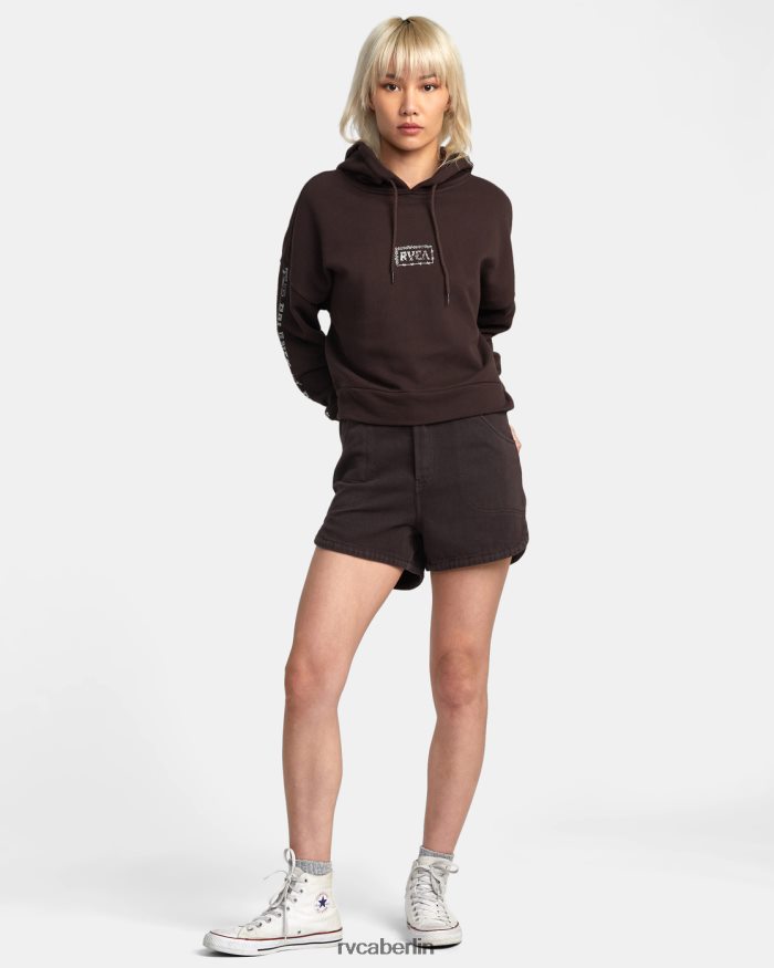 RVCA Splitter-Hoodie BF4L8X1333 Kleidung Java Frauen