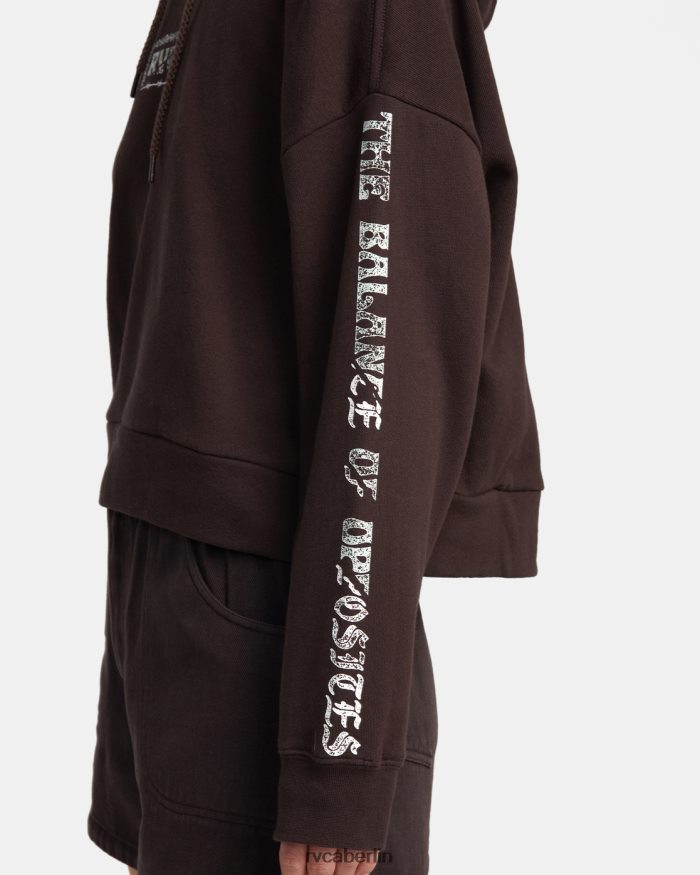 RVCA Splitter-Hoodie BF4L8X1333 Kleidung Java Frauen
