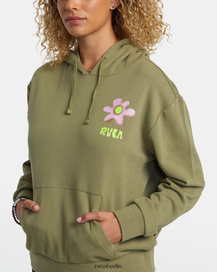 RVCA Tagtraum-Hoodie BF4L8X1234 Kleidung Aloe Frauen