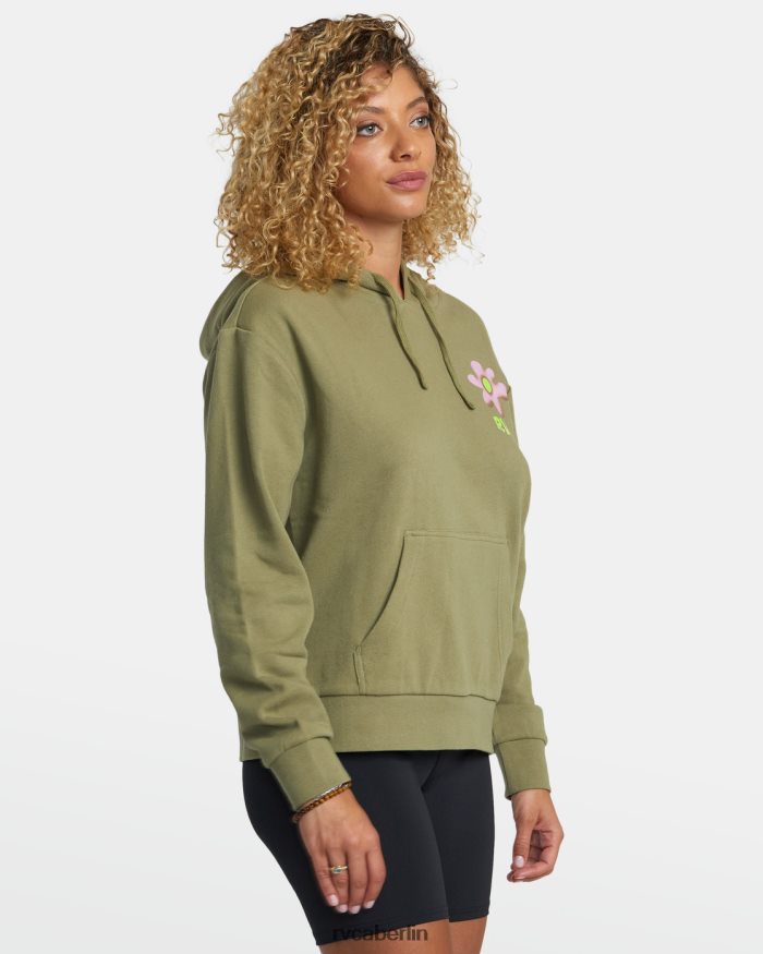 RVCA Tagtraum-Hoodie BF4L8X1234 Kleidung Aloe Frauen