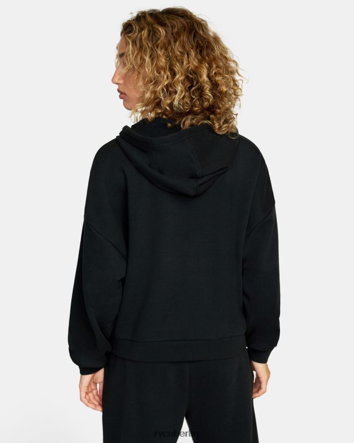 RVCA Va Essential Kapuzenpullover BF4L8X1729 Kleidung Schwarz Frauen