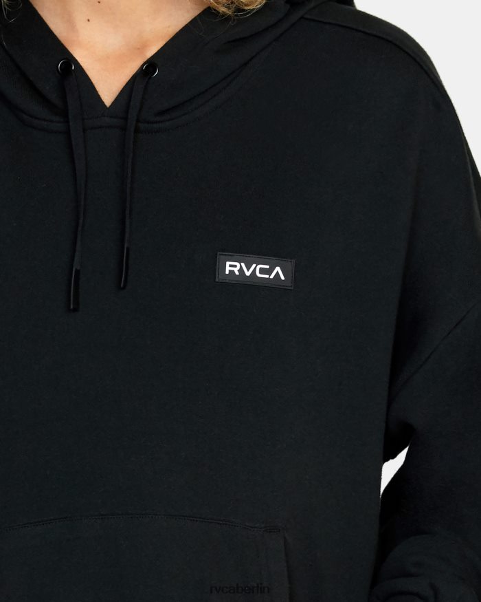 RVCA Va Essential Kapuzenpullover BF4L8X1729 Kleidung Schwarz Frauen