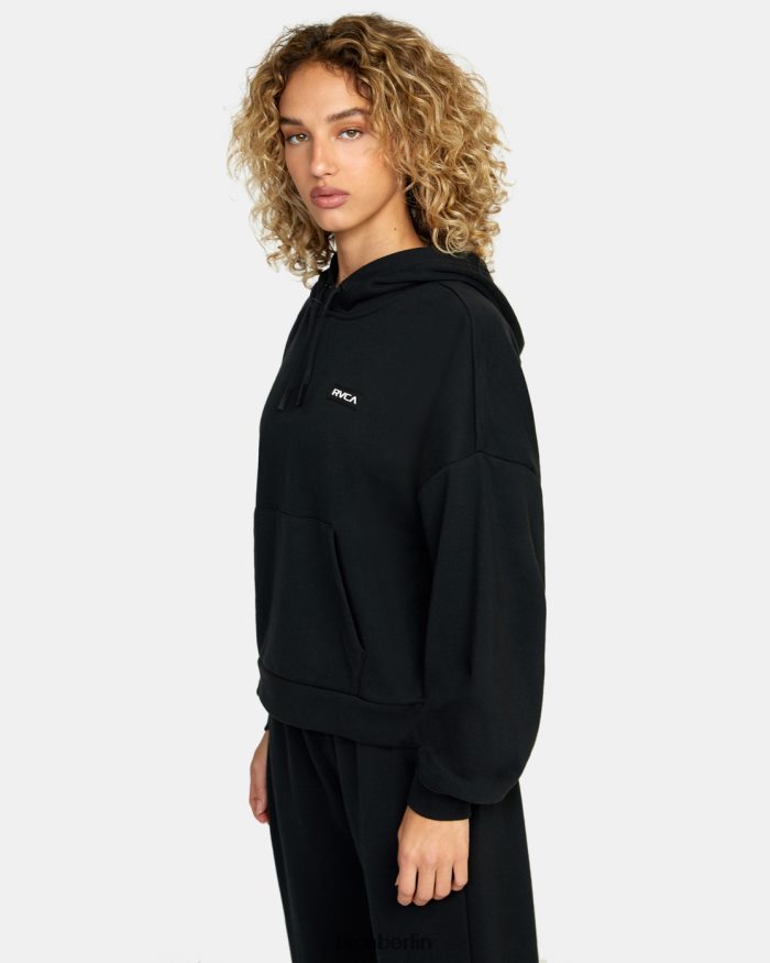 RVCA Va Essential Kapuzenpullover BF4L8X1729 Kleidung Schwarz Frauen