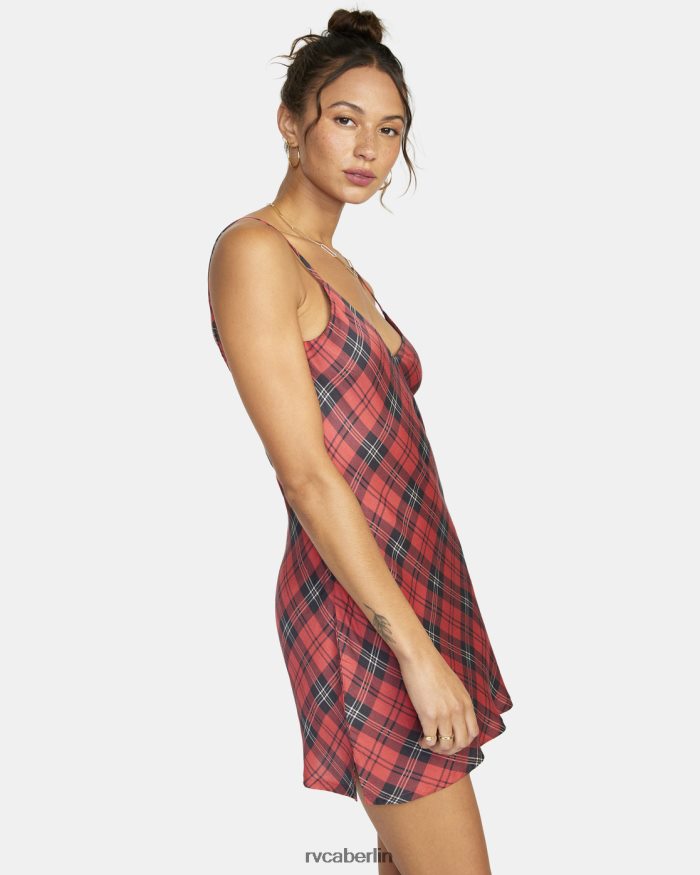 RVCA Blake Mini-Slipkleid BF4L8X1652 Kleidung Chrysantheme Frauen