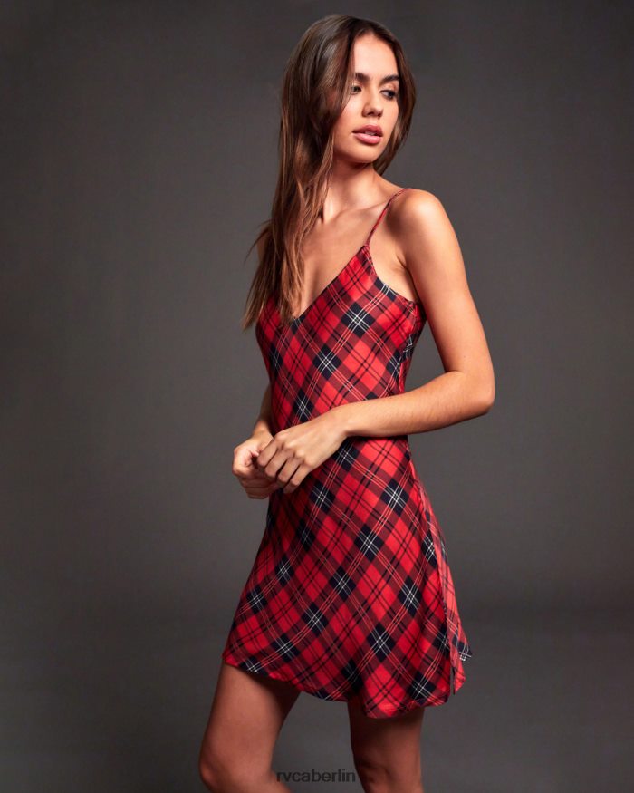 RVCA Blake Mini-Slipkleid BF4L8X1652 Kleidung Chrysantheme Frauen