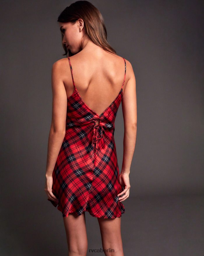 RVCA Blake Mini-Slipkleid BF4L8X1652 Kleidung Chrysantheme Frauen