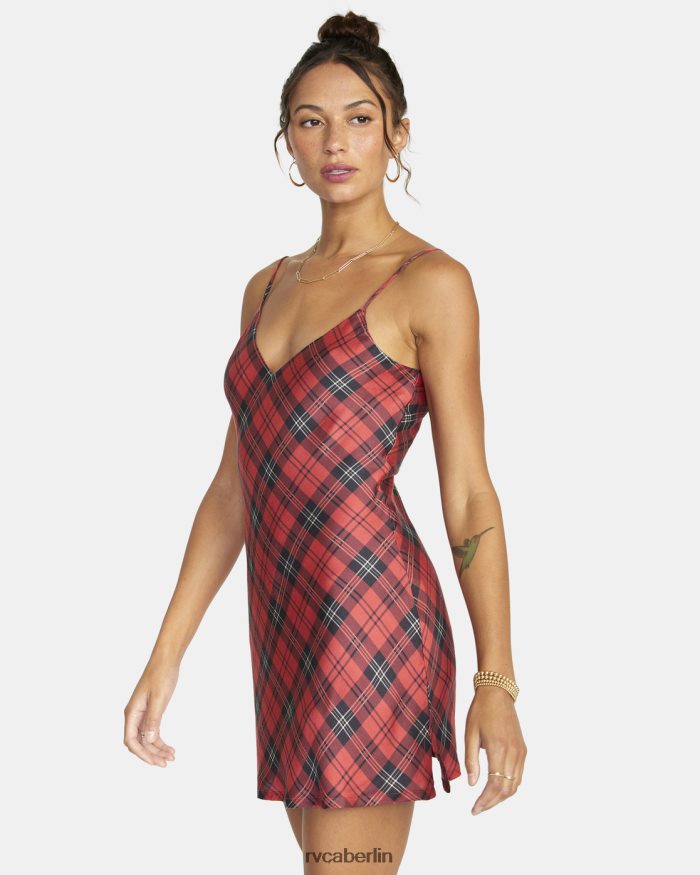 RVCA Blake Mini-Slipkleid BF4L8X1652 Kleidung Chrysantheme Frauen