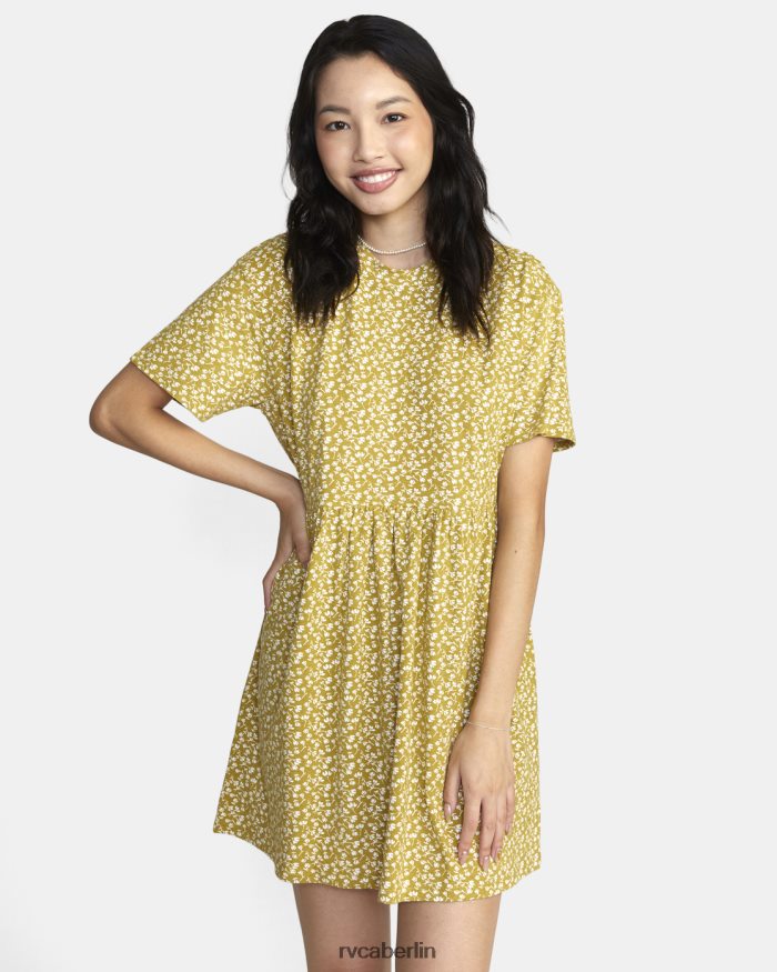 RVCA City-Vibes-Minikleid BF4L8X1550 Kleidung Bronze Frauen