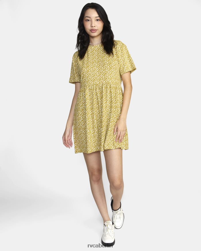 RVCA City-Vibes-Minikleid BF4L8X1550 Kleidung Bronze Frauen