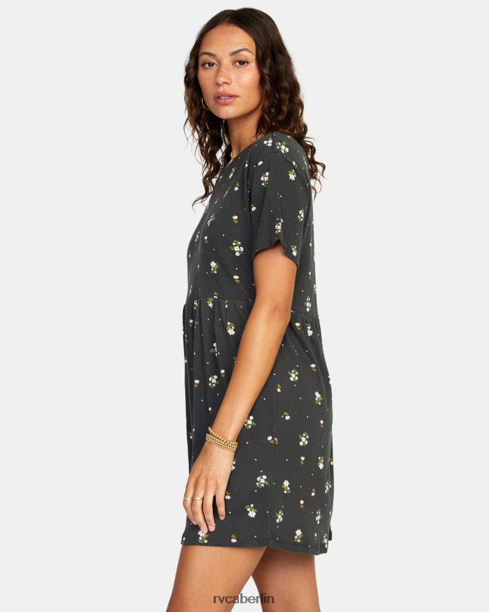 RVCA City-Vibes-Minikleid BF4L8X1573 Kleidung Schwarz Frauen