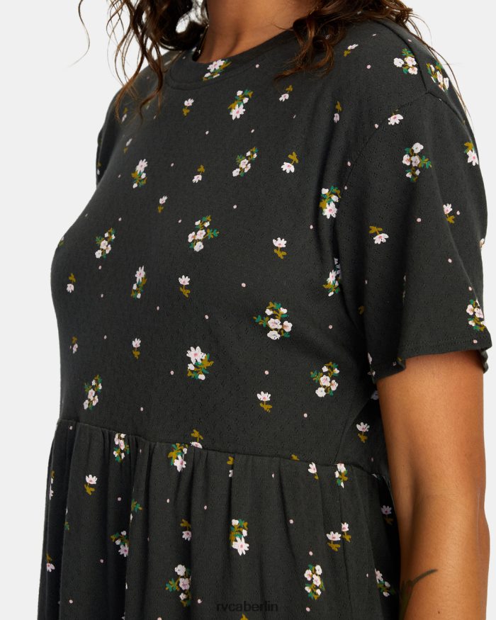 RVCA City-Vibes-Minikleid BF4L8X1573 Kleidung Schwarz Frauen