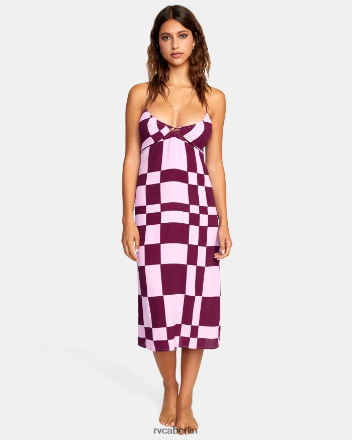 RVCA Midikleid ohne Urteil BF4L8X1475 Kleidung Orchidee Frauen