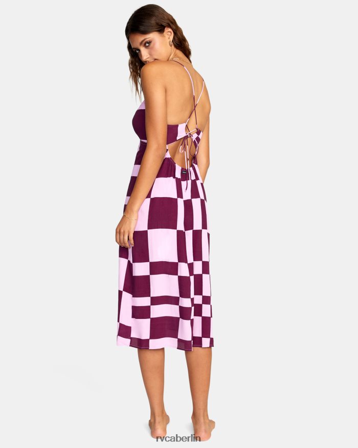 RVCA Midikleid ohne Urteil BF4L8X1475 Kleidung Orchidee Frauen