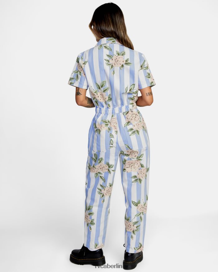 RVCA Nachtschicht-Overall BF4L8X1644 Kleidung Wolke Frauen