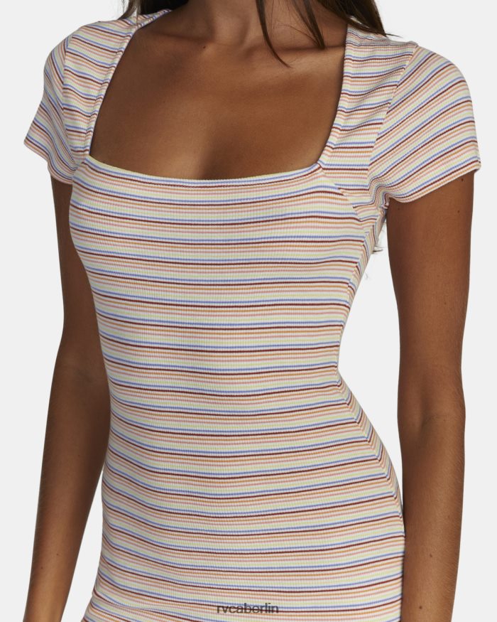 RVCA Partition-Midikleid BF4L8X1569 Kleidung flüstern weiß Frauen