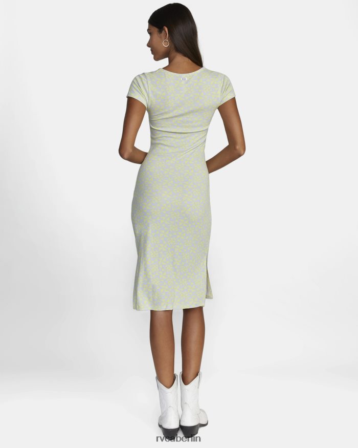 RVCA Partition-Midikleid BF4L8X1570 Kleidung lindgelb Frauen